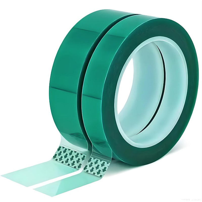 Fita adesiva de silicone de poliéster